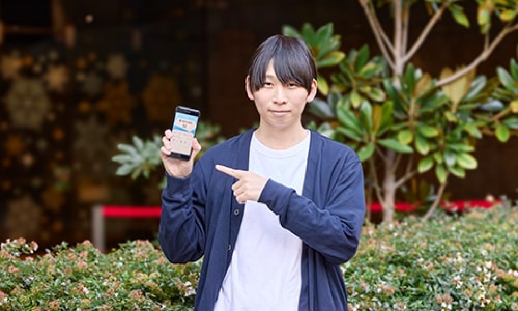 プロジェクト担当社員の紹介写真